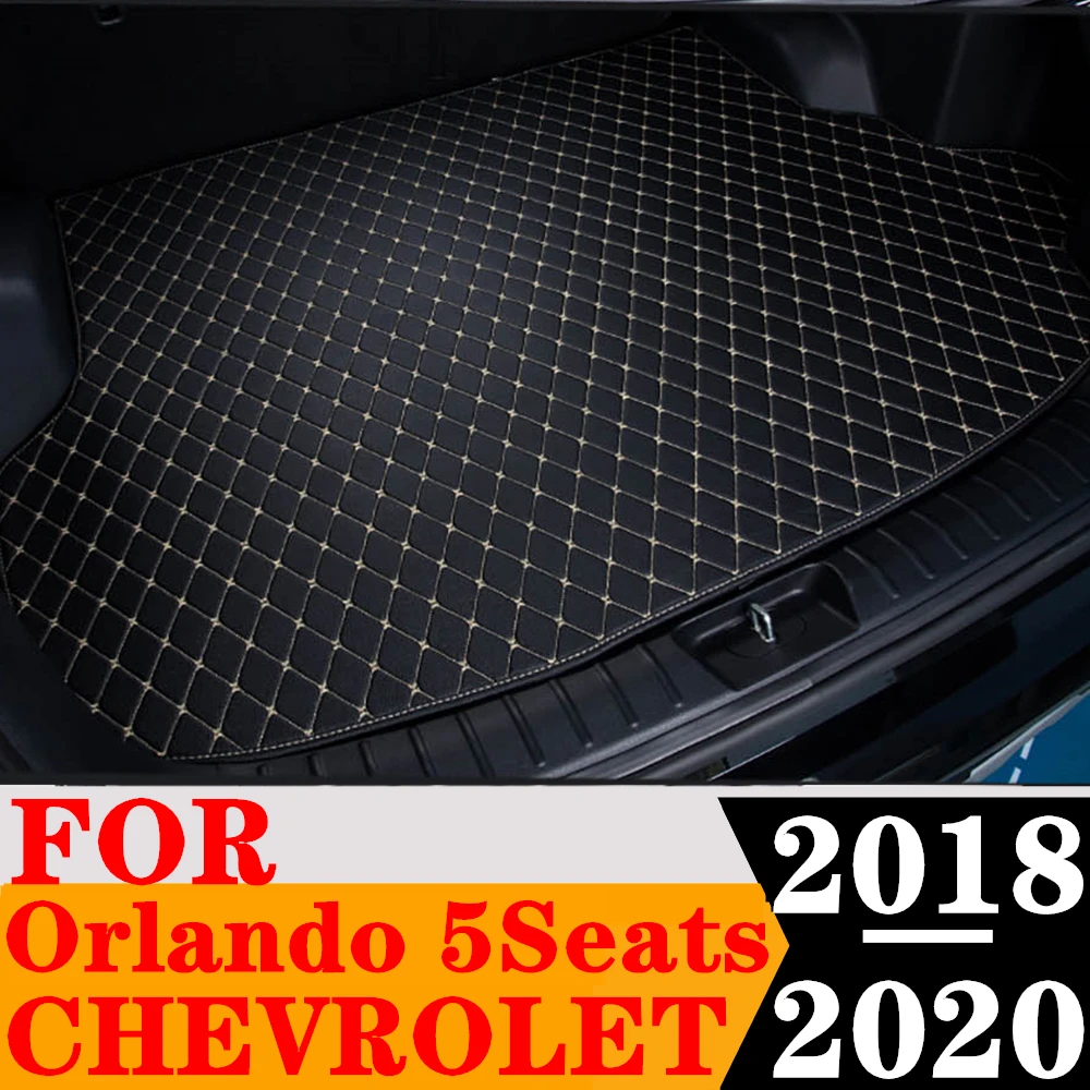 

Коврик для багажника автомобиля для CHEVROLET Orlando, 5 мест, 2020 2019 2018 XPE, Задний защитный чехол для груза, подкладка для багажника, аксессуары для багажника