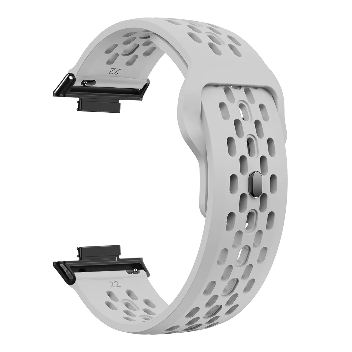 Breathable Sports Silicone Replacement Strap - Universal Fit Wristband Bracelet