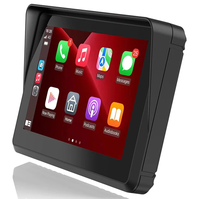 Navegador GPS para Moto De 4,3/5 Pulgadas Carplay, Resistente Al Agua Y Al  Polvo, Memoria 8G, Compatible con Bluetooth, WiFi 4G USB+EQ, Proyección  Inalámbrica, Navegación por Voz : : Electrónica