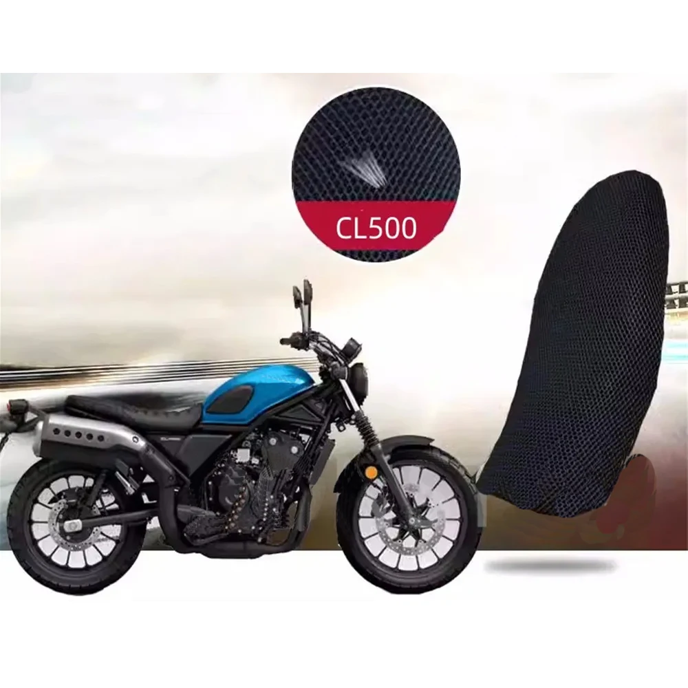 

Motorcycle Seat Cushion Cover for HONDA CL250 CL500 Cl 250 Cl 500 Mesh Protector Insulation Cushion Cover