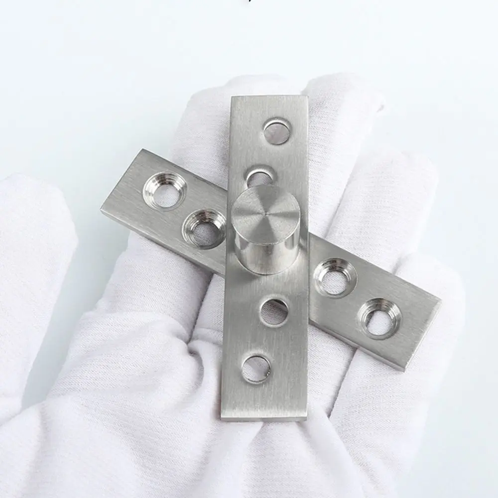 Door Pivot Hinge 75-150mm 360 Degree Rotation Up and Down Positive Axis Eccentric Shaft Location Shaft Stainless Steel Hardware stainless steel hinges door hinges