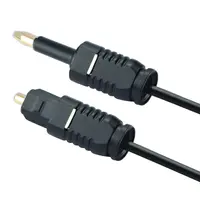 3.5mm Plug to Toslink Audio Cable Digital SPDIF Optical Fiber Cord Gold Plated For Speaker Blu-ray Player Xbox Power Amplifier 2