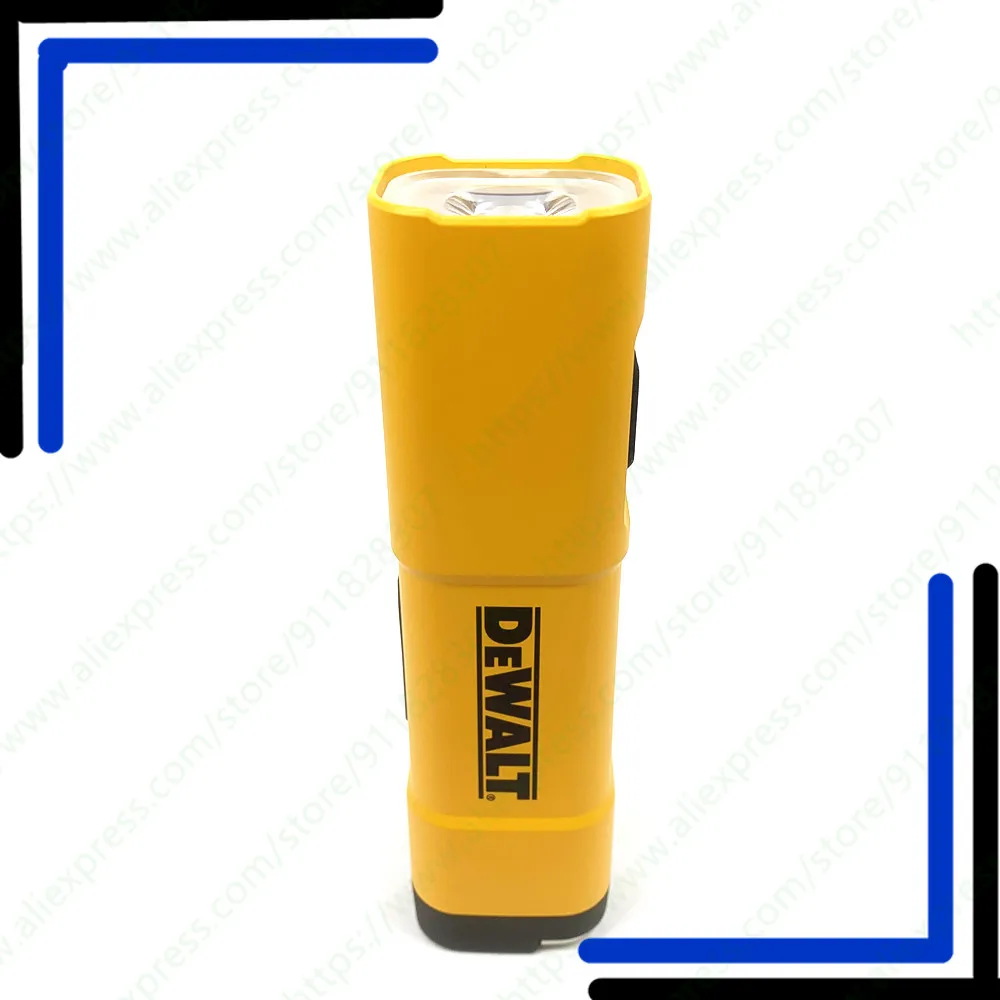 

Светодиодный фонарик DEWALT DCL183, IP54, 1000 люмен, USB, с зажимом для ремня, крючком и магнитным прожектором
