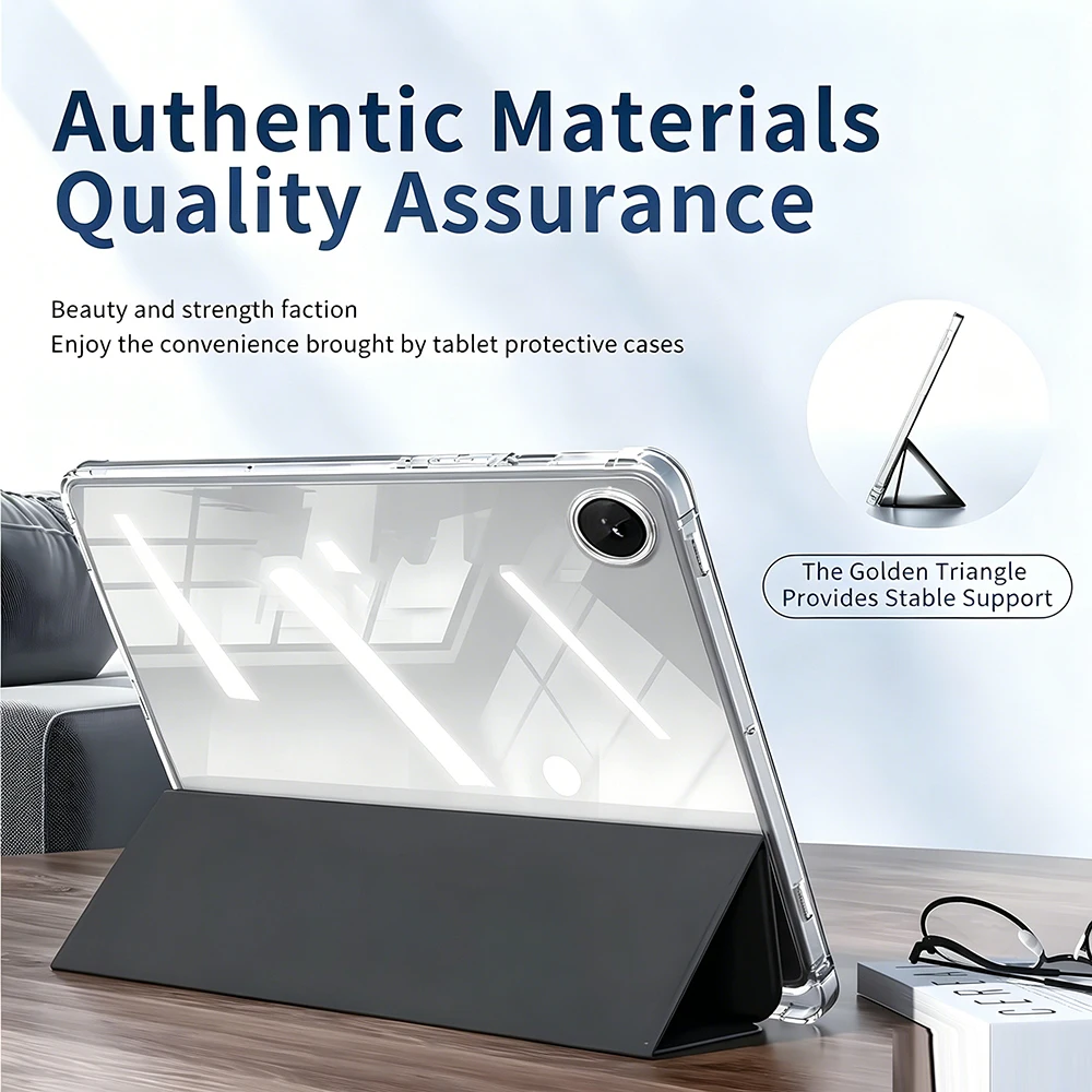 Flip Smart Cover with Transparent Back Shell and Auto Wake/Sleep