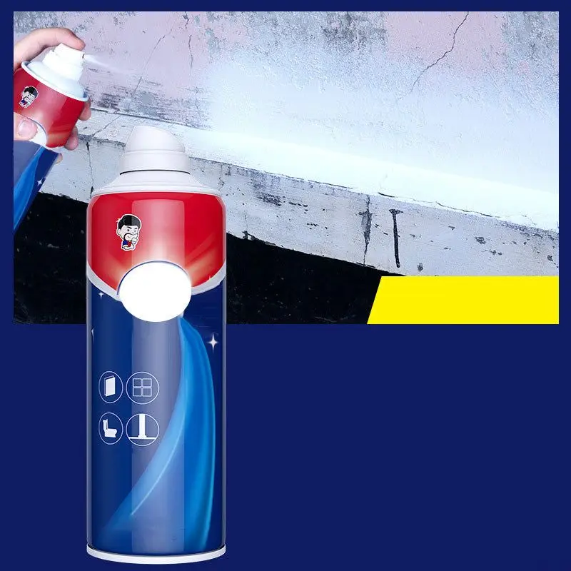 650ML Waterproof Leak Stopping Spray For Leakage And Cracking Weather Resistance Sealant Spray Black Grey White Transparent waterproof sealant sealant paste