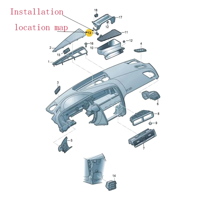 A7 A8 Q3 Q5 VW 파사트 B8 아테온 투아렉 ID3 ID4 4H0907658B/C/D 교체용 공기질 센서, 습도 센서 (AU62)