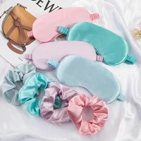 1set Eye Mask For Sleeping Cover With Elastic Strap Effective Shading Blindfold For Women Men Travel Eyepatch Relax Eyeshade 2