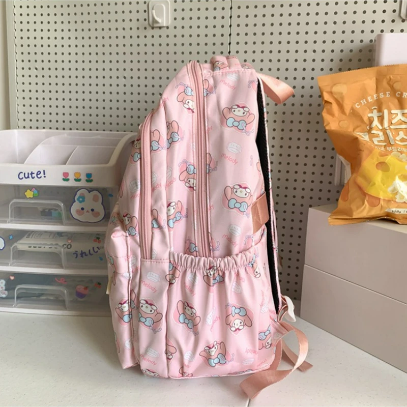Hello Kitty student schoolbag female large capacity backpack elementary school junior high school student cute school backpack