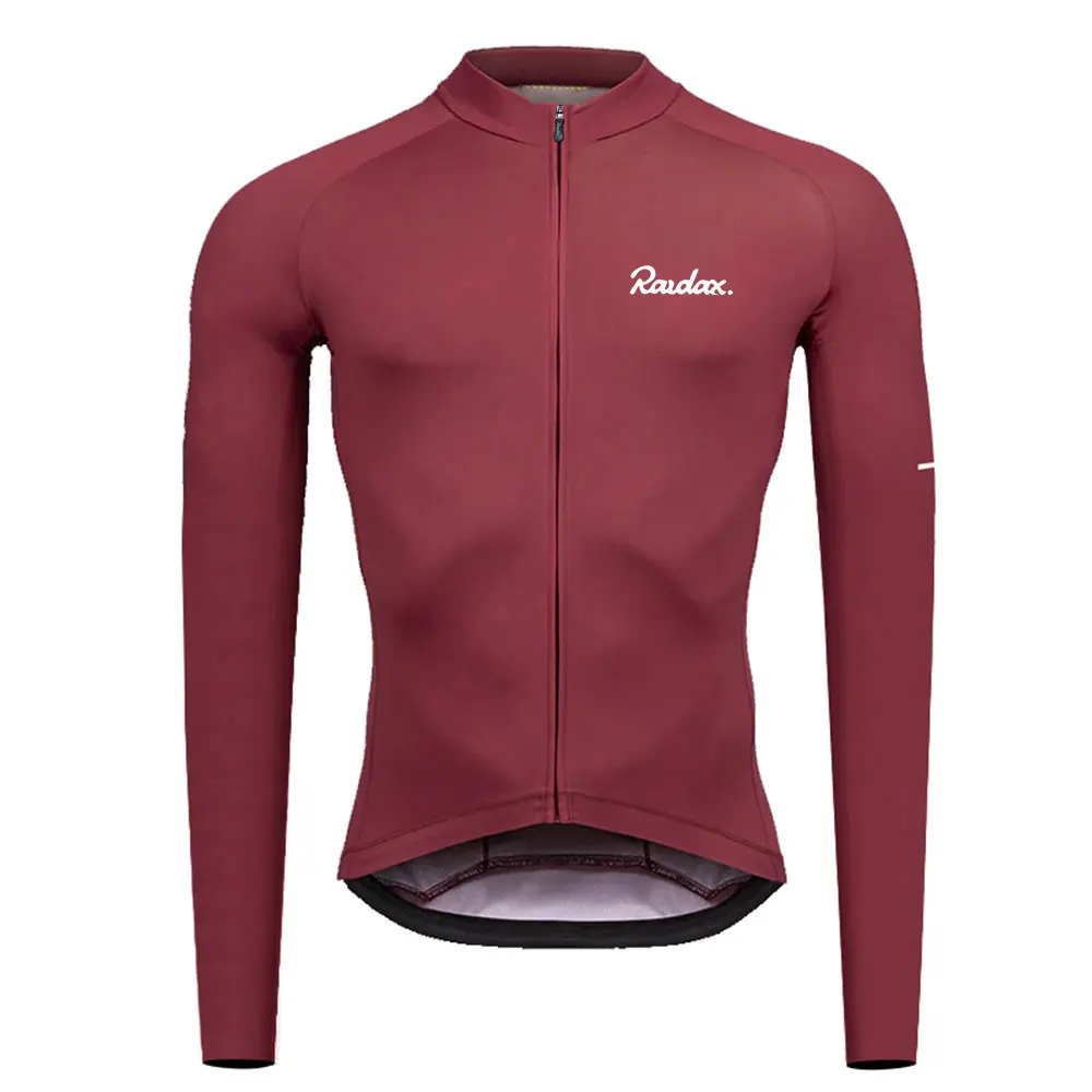 Men's Long-Sleeve Cycling Jersey Set - Breathable Road & Mountain Bike Apparel