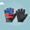 Cute Kids Sports Gloves Cycling Breathable Summer Non-Slip Camo Half Finger Outdoor Children Gloves Boy Girl Gym Training Gloves 1