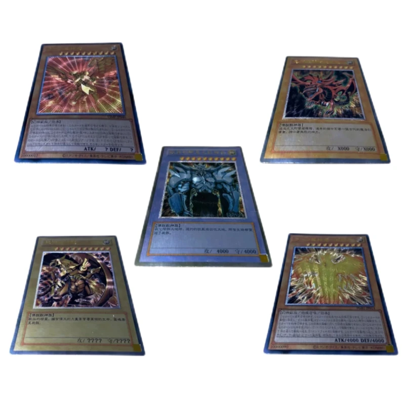 

Yu Gi Oh Animation Characters Egyptian God Sky Dragon Self Made UTR Coarse Flash Anime Classics Game Collection Cards Toy Gift