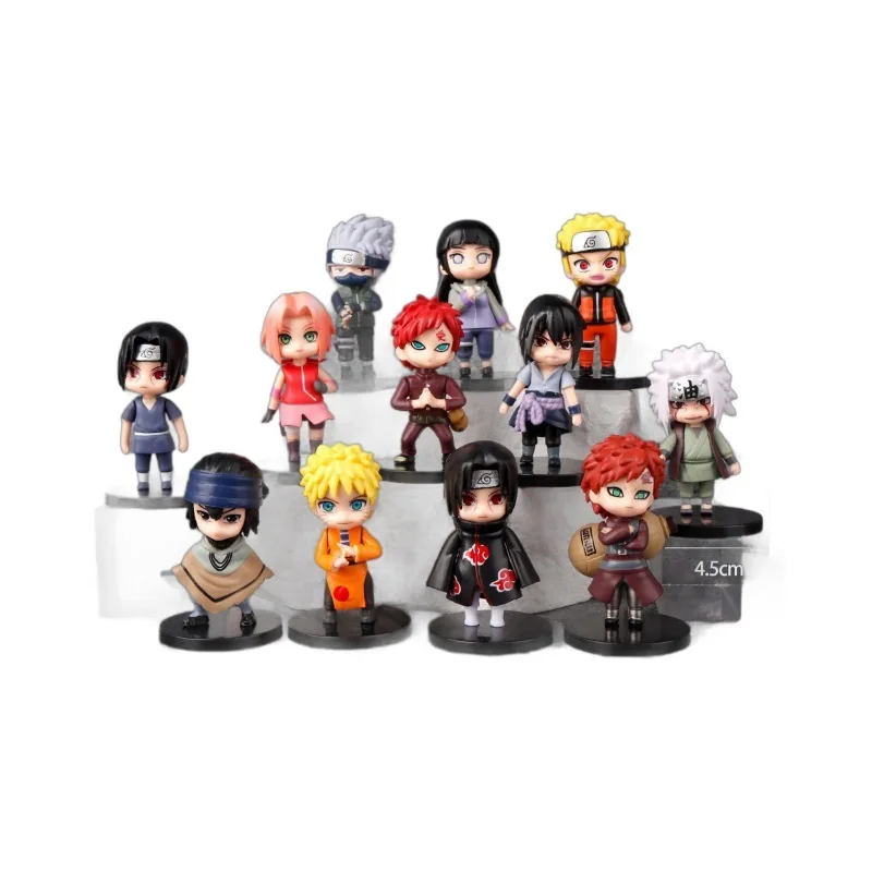 Naruto Shippuden Team 7 Anime Figure Collectible Desktop Decoration Toy