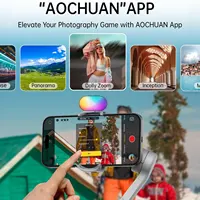 AOCHUAN Smart XPro 3 Axis Smartphone Gimbal Stabilizer For iphone And android Phone Stable shooting with RGB video fill light - Image 6