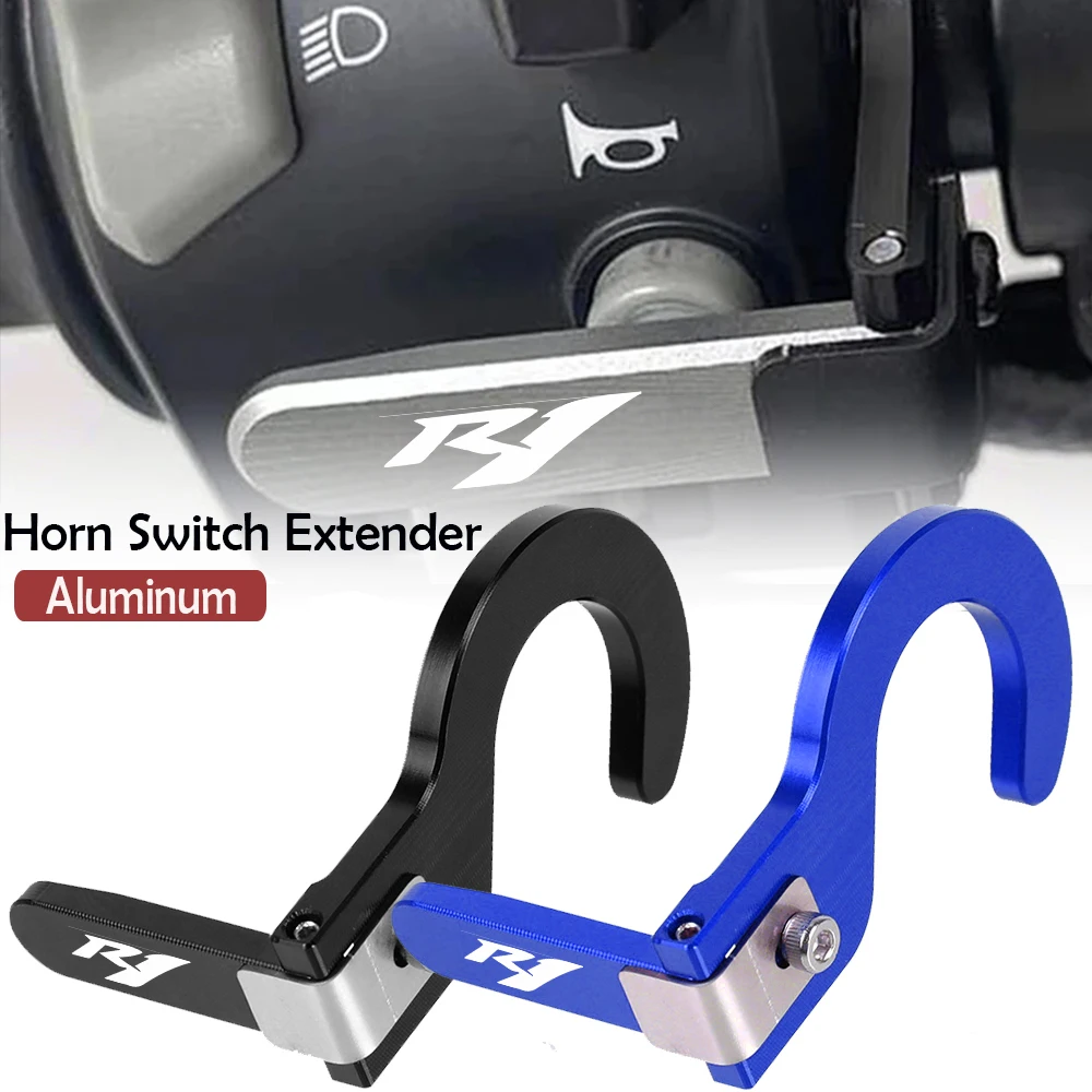 

For YAMAHA YZFR1 YZF R1 2015-2021 2022 2023 2024 Motorcycle Accessories Switch Button Cover Horn button Shell Extension Bracket