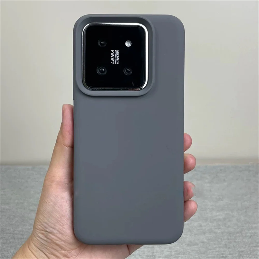 Premium Liquid Silicone Candy Bumper Phone Case - Ultra Matte Soft Back Cover