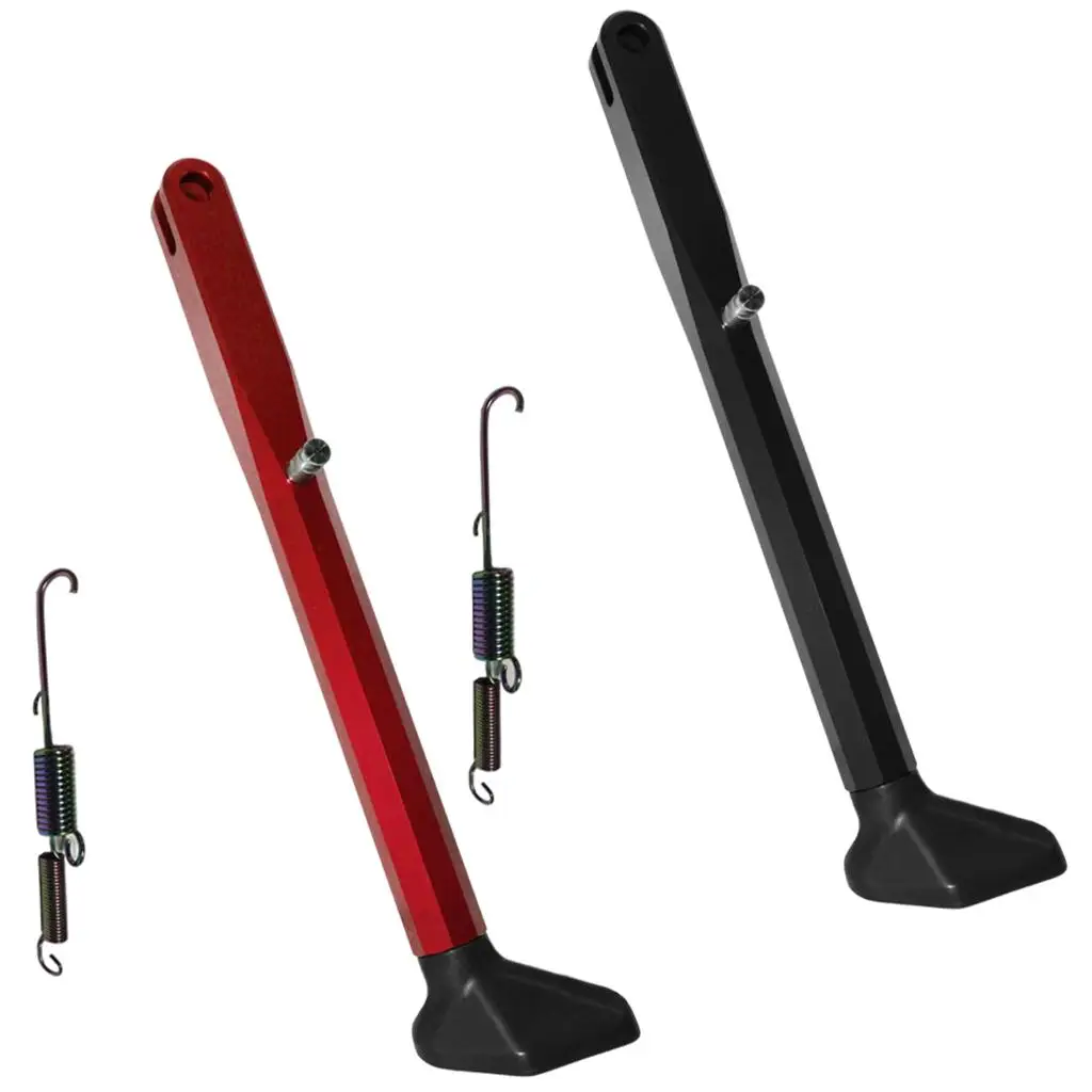 Motorcycle Kickstand Adjustable Cnc Aluminum Longer Style Side Brace