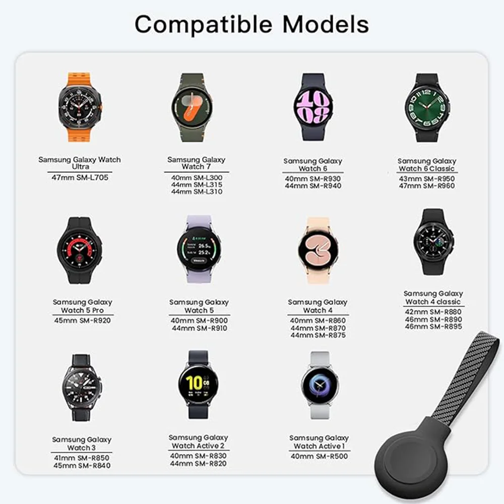 รูปสินค้า สายชาร์จไร้สายแม่เหล็กสำหรับ Samsung Watch