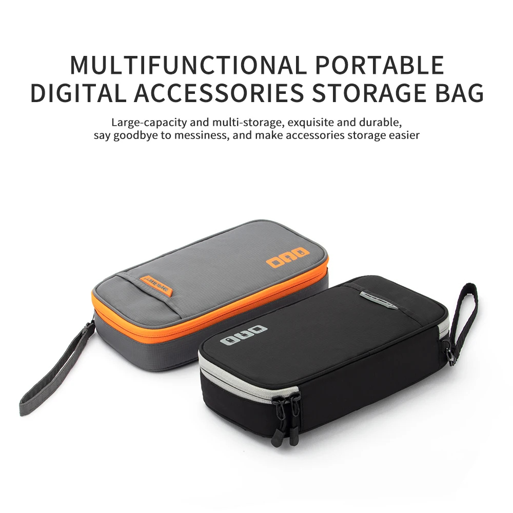 Portable Waterproof Travel Cable Organizer Bag for Electronics and Accessories