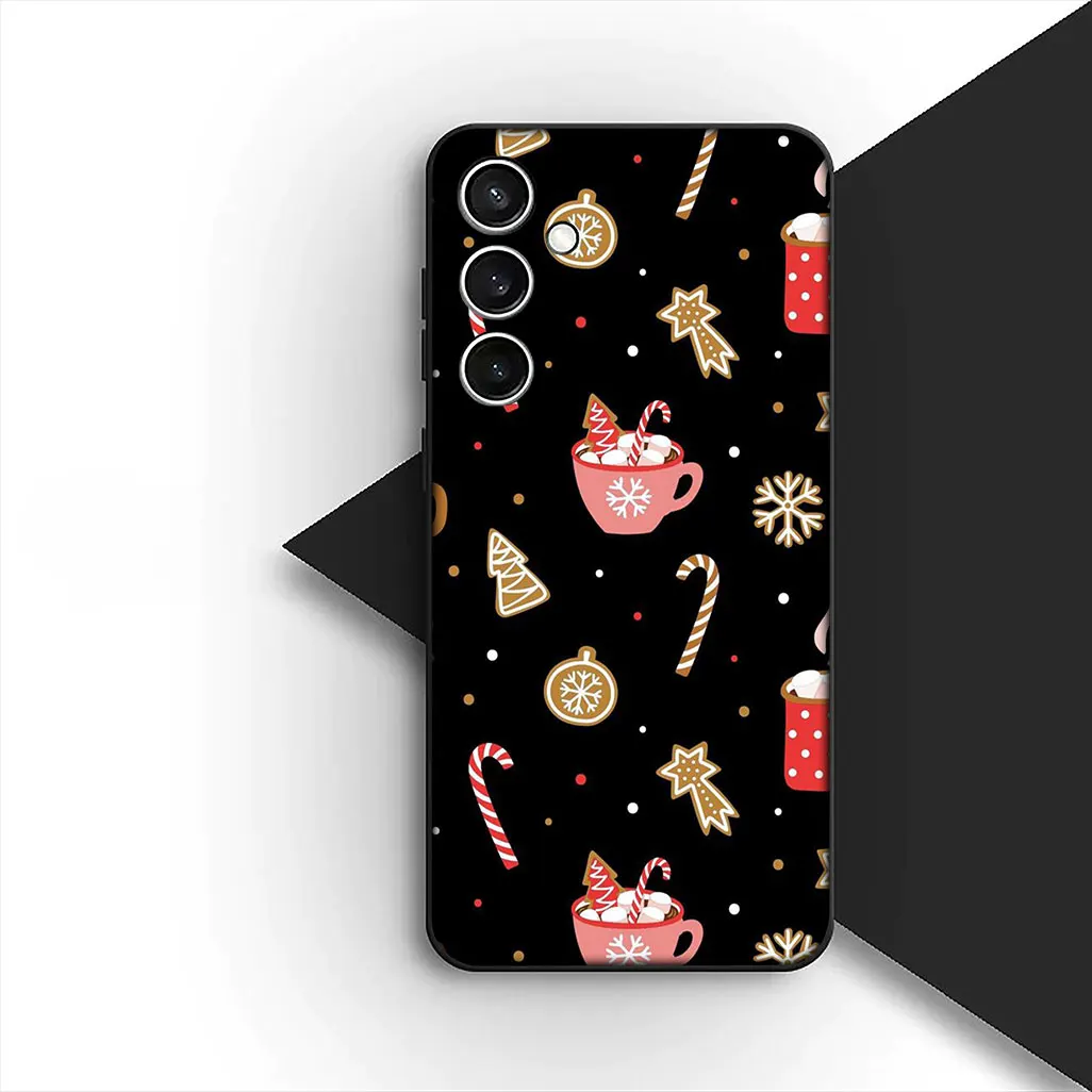 Christmas-Themed 'But First, Coffee' Phone Case Cover