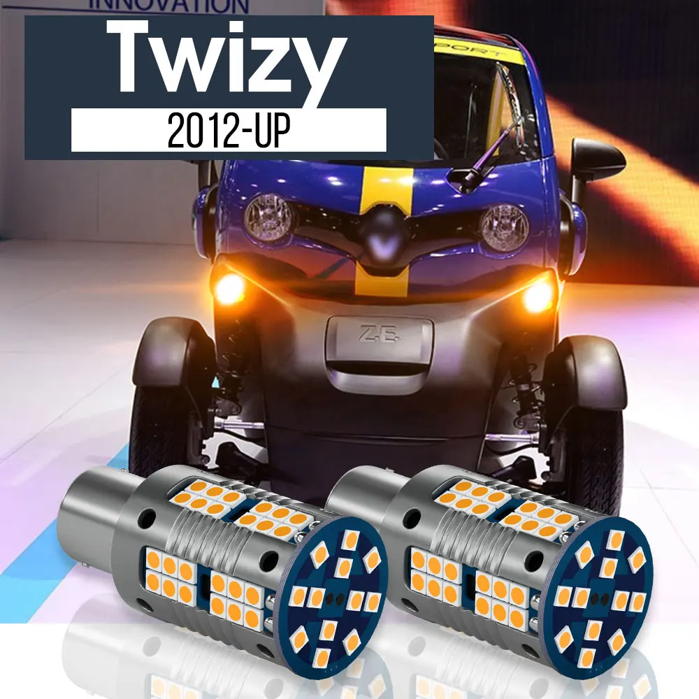 2Pcs Led Indicatore Di Direzione Lampada Blub Canbus Accessori Per Renault Twizy 2012 2013 2014 2015