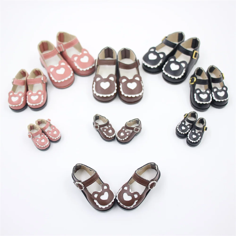 Dream Fairy 1/4 & 1/6 BJD Dolls Shoes Satin Loafers Shoes 3