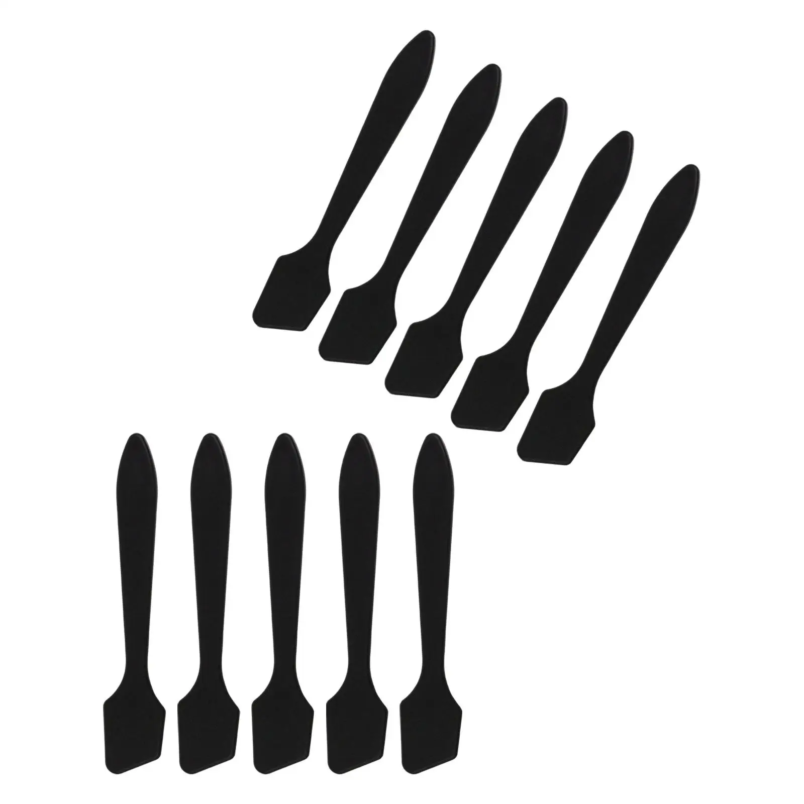 Kitchen Utensils Set 10Pcs Barbeque Scraper Apply Thermal Paste Cooking Utensil Tool Makeup Heat Resistant Jar Spatula