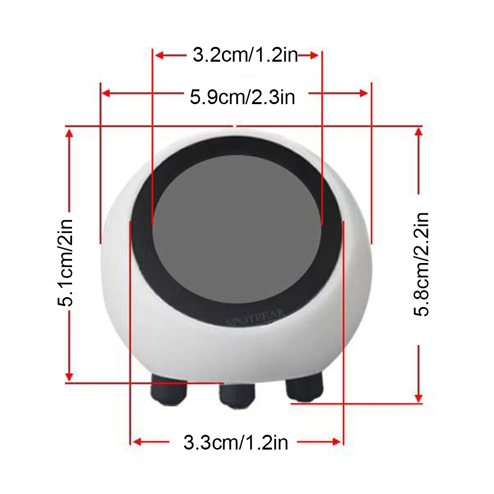 ESP32-S3 Development Board Multi-Function Mini Robot Tabletop Ornaments LCD Display Smart Assistant Robot for Home Decor