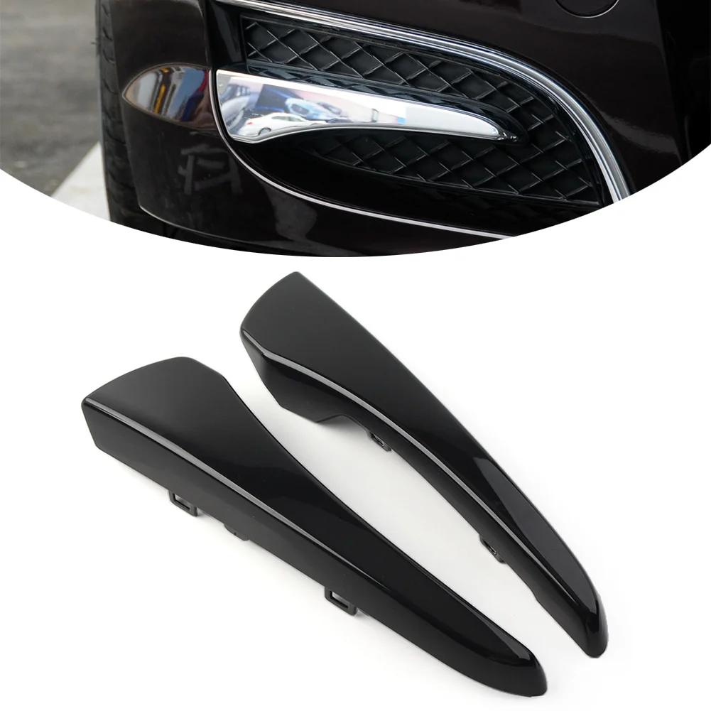 

Left/Right Auto Front Bumper Insert Lower Molding Trim For Jaguar XF 2012-2015 C2Z20503 C2Z20499 Glossy Balck Car Accessories
