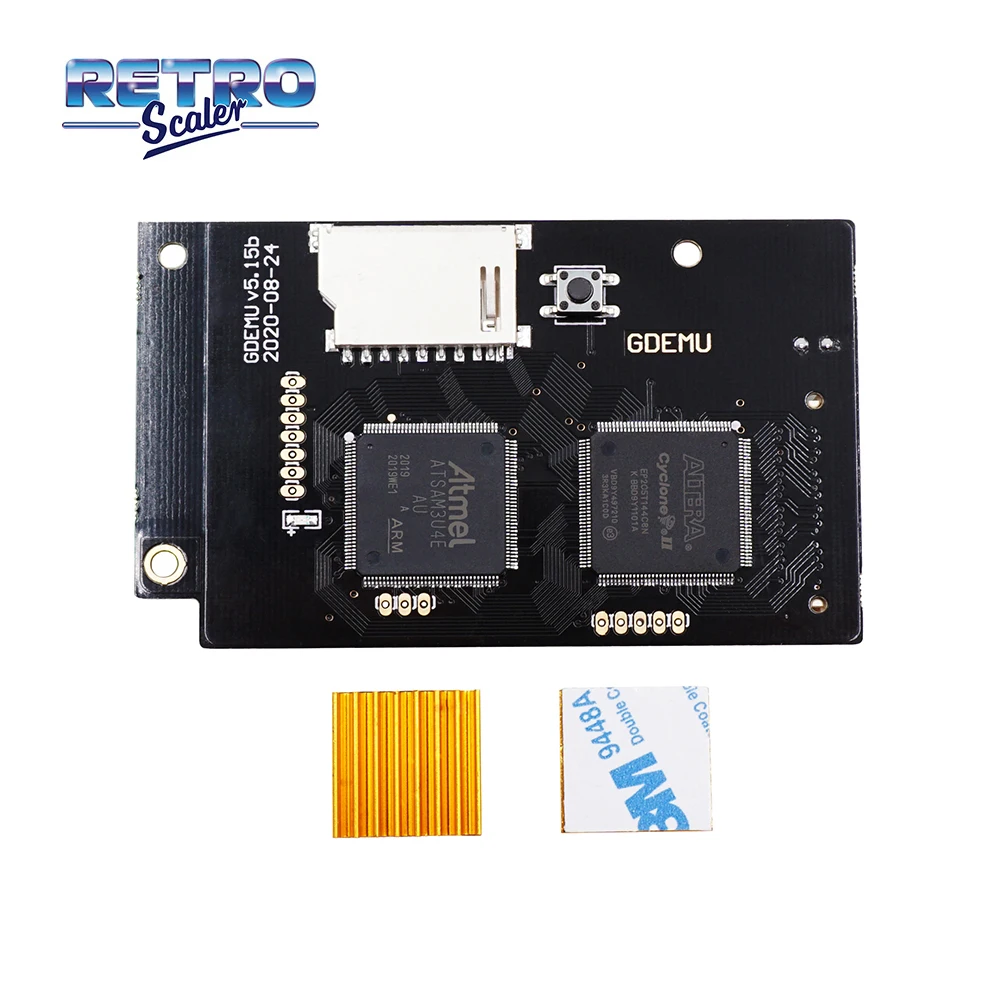 RETROSCALER Optical Drive Simulation Board V5.15b GDEMU, SD Memory Card GDI CDI Image for DC Dreamcast VA1 Video Game Console