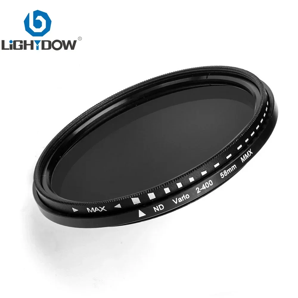 ND2-400 Fader Variable Adjustable ND Filter 49 52 55mm 58mm 62mm 67mm 72mm 77mm