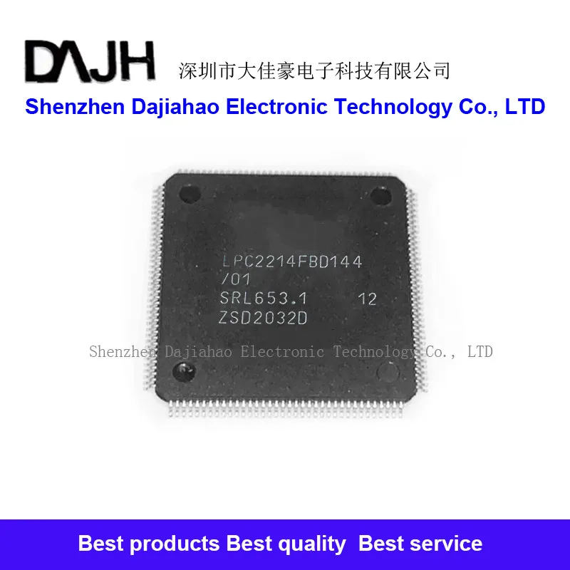 

1pcs/lot LPC2214FBD144 LPC2214 micro controller QFP ic chips in stock