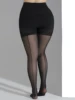 Collants élastiques en nylon ultra-fin pour femmes, collants grande taille, bas de fête, accessoires vestisens, 1 paire