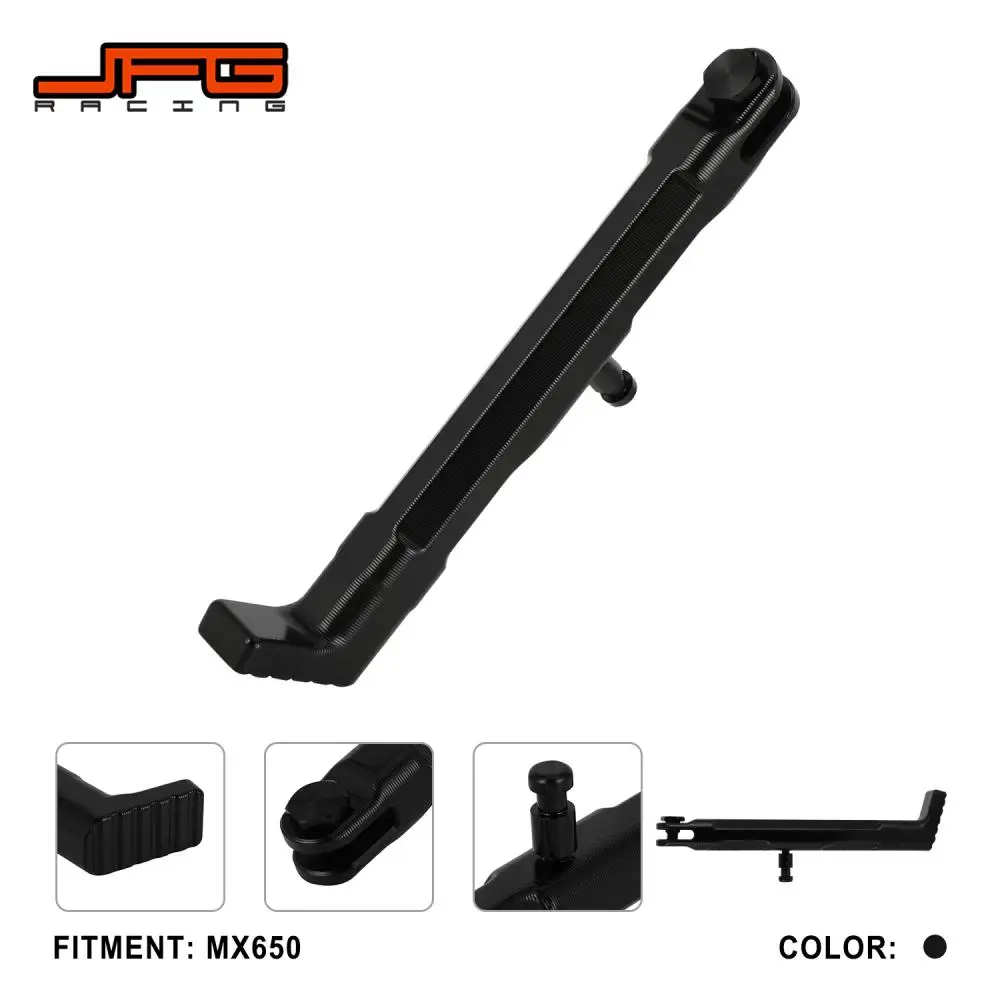 Kickstand Motorcycle Accessories Parking Kick Stand Bracket Foot Side Supportor Crutch Holder For Razor MX650 Electric Dirt Bike