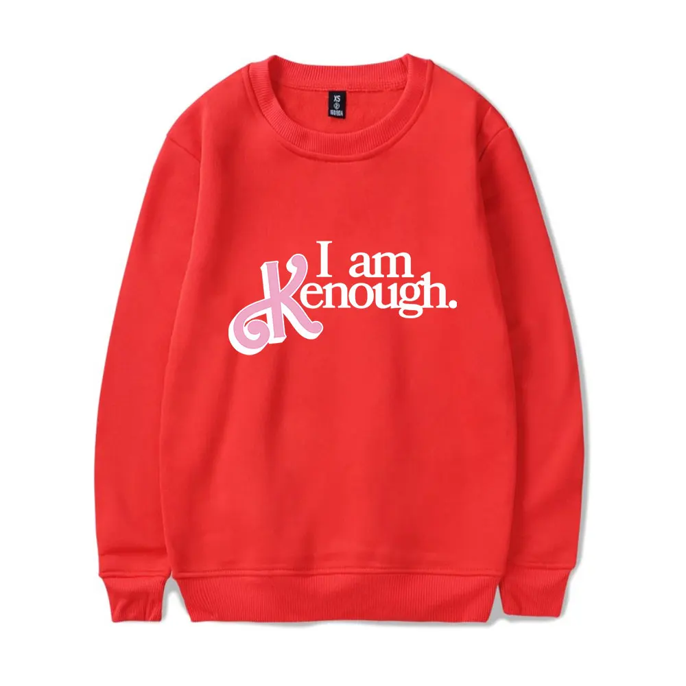 

I am Kenough Sweatshirt Cool Men/Lady Pullover Harajuku Autumn Winter Streetwear Sweatshirt Korean hoodies for women round neck