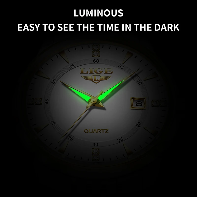 Elegant Women's Luxury Waterproof Bracelet Watch - Fashion Quartz Timepiece