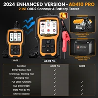ANCEL AD410Pro  OBD2 Automotive Scanner Code Reader Check Engine Light Car Scan Emission Analyzer OBD Automotive Diagnostic Tool 2