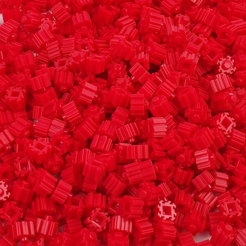 100G(about 300PCs)10mm Pixel Art Puzzle Micro Diamond Building Blocks DIY 3D Small Brick For Children's Toy Educational Kids 3