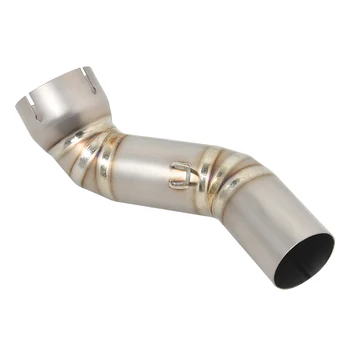 For Ducati Monster 1100 EVO 2011 2012 2013 Motorcycle Exhaust Modify Escpae Moto Muffler Titanium Alloy Middle Link Pipe Slip On