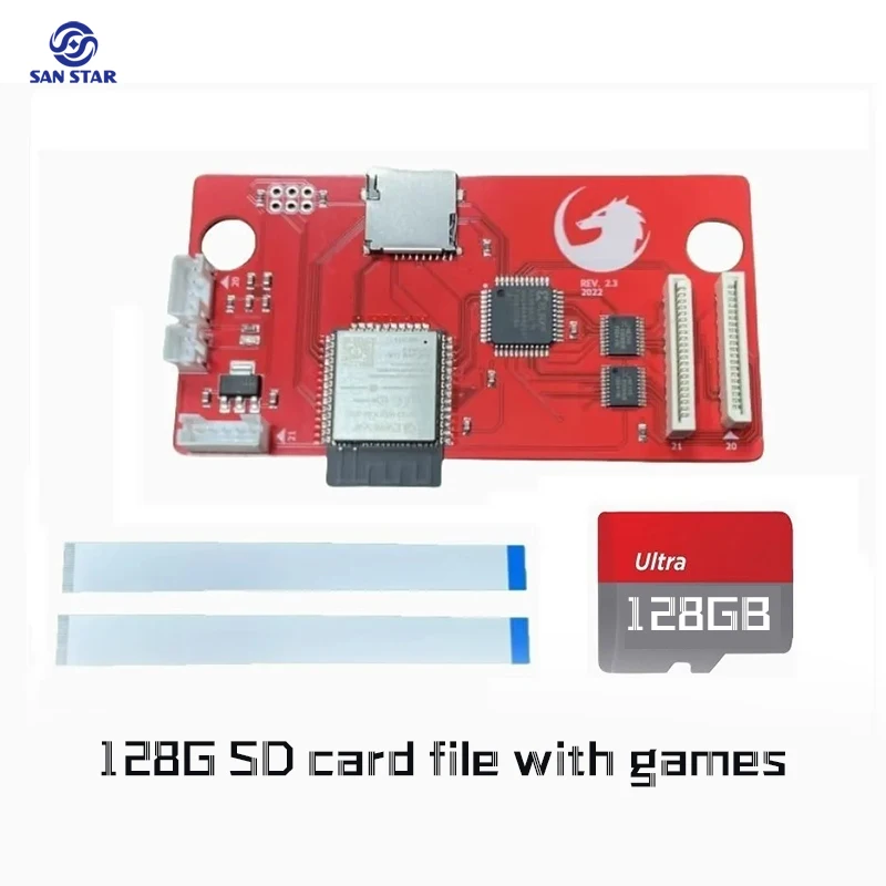 펜리르 SS 사턴 CD 드라이브 시뮬레이션 NEO GEO 레트로 게임 보드 ODE SAROO PHOEBE RHEZ OED/CD 스위처 SS 모드 모듈러 칩