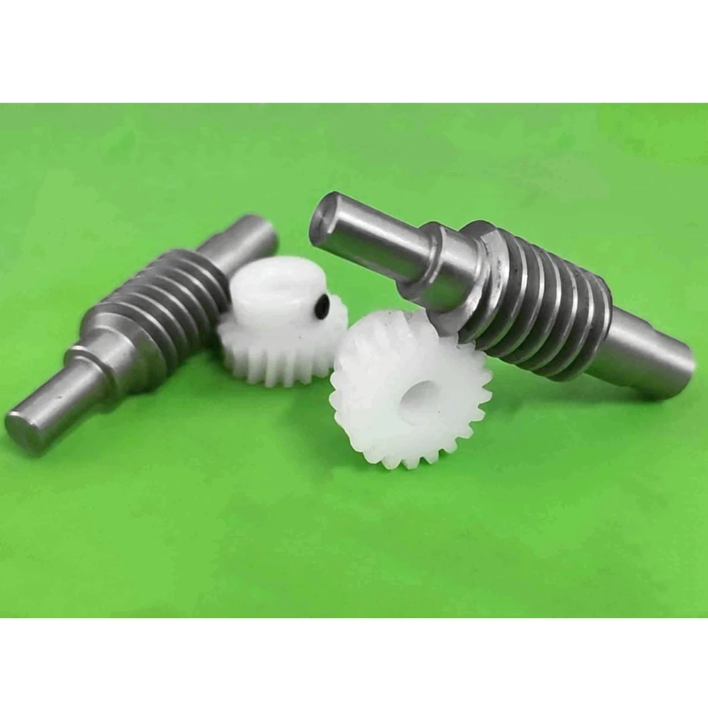 1:20 30 40 Gearbox Accessories 0.8M 20/30/40 Teeth Plastic Turbine 1:30 1:40 Worm Gear Combination