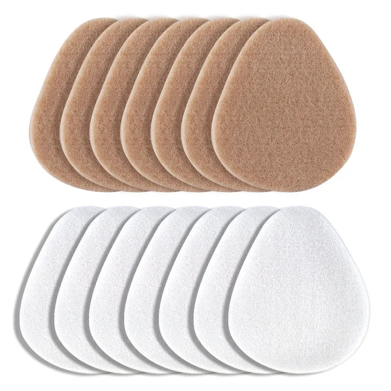 

2Pcs=1Pair Metatarsal Felt Feet Pads Insert Foot Cushion Pain Relief Forefoot Support Adhesive Foam Foot Cushion For Men Women
