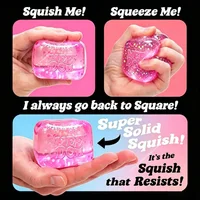 Needoh Nice Cube, jouet sensoriel brillant pour soulager le stress, outil anti-anxiété et pour la concentration, cube sensoriel de bureau pour adultes et enfants 4