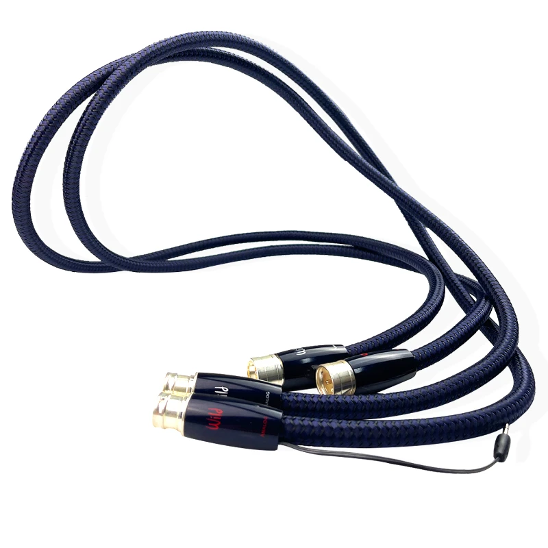 Coppia Wild Blue Yonder Xlr Cavo Bilanciato Pss Silver Hifi Audio Interconnect Line Con Batteria 72V