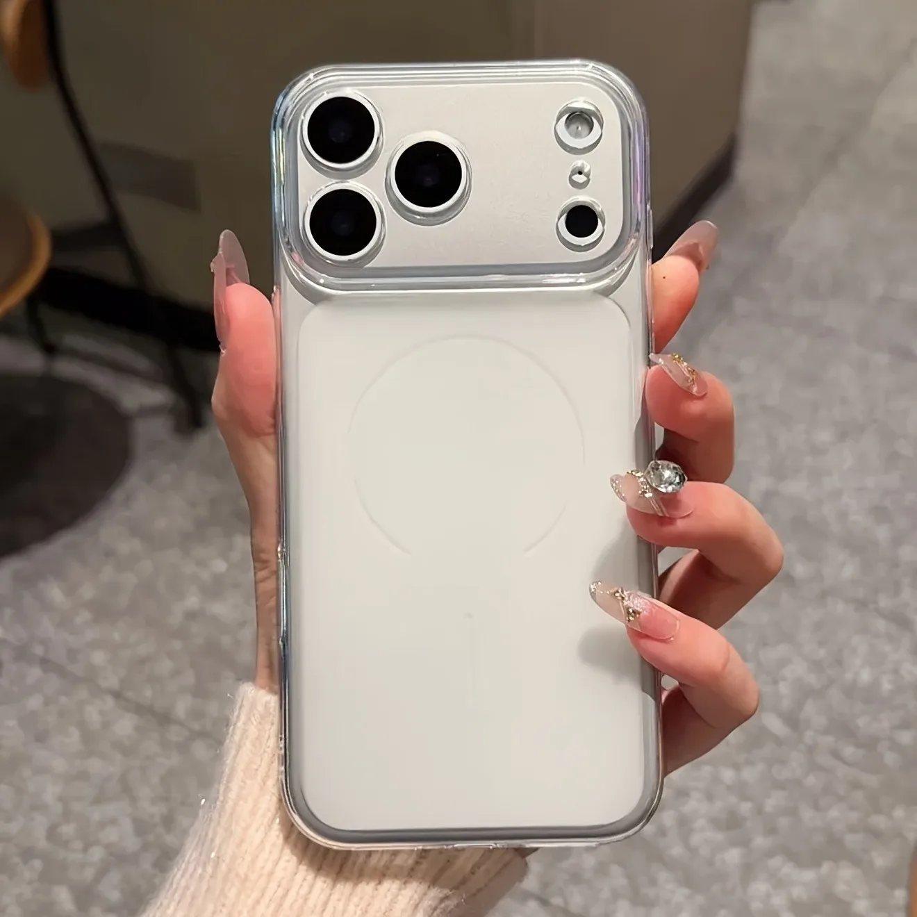 Luxurious Premium Minimalist Ultra-Thin Frosted Clear Soft Phone Case