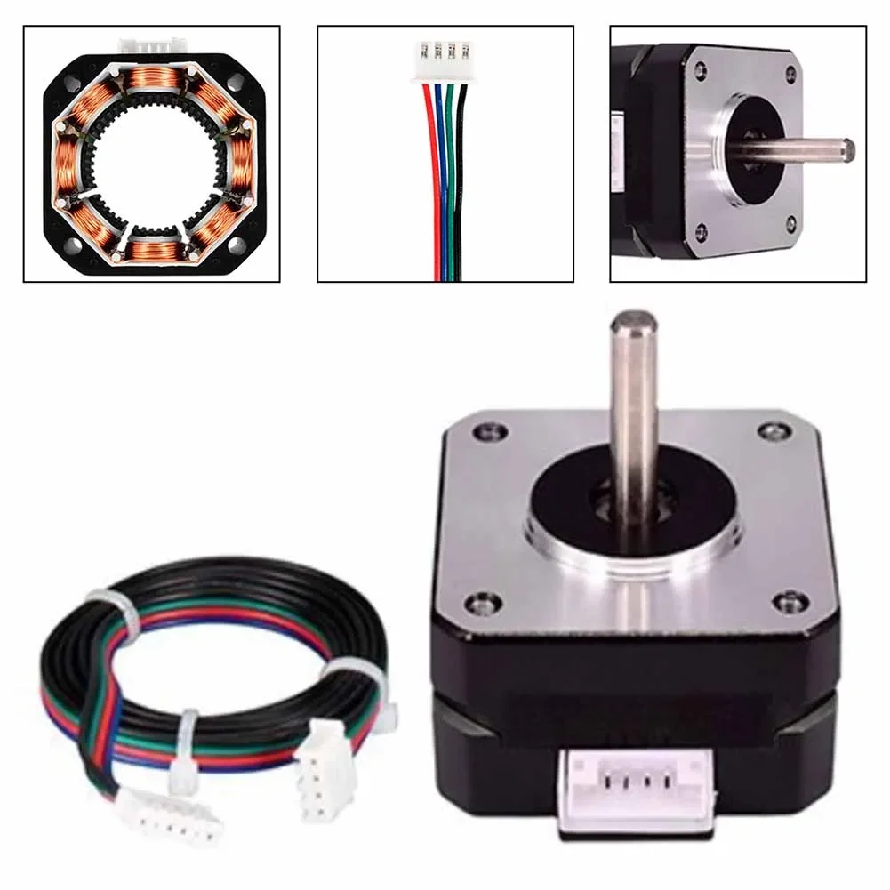 Nema 17 Pancake Stepper Motor 1A with Advanced Technology for 3D Printer Applications and Seamless Integration