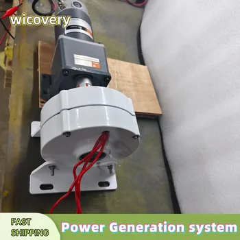 5000W Generator 12V, 24V, 48V 3 Phase Gearless Permanent Magnet AC Alternator For Wind Water Turbine High Efficiently