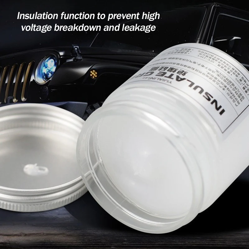 2 Pezzi Grasso Al Silicone Per Candele Auto - Lubrificante Per Parti Ad Alta Tensione, -55°C A +250°C - 5