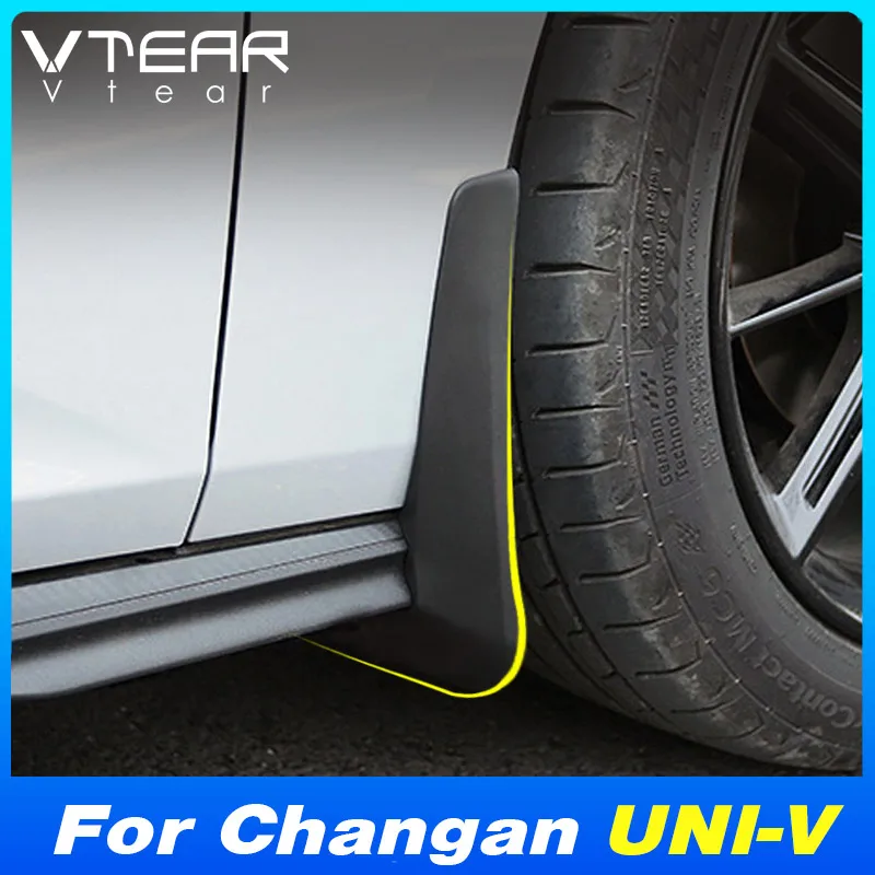 

Vtear Fender Cover Mudguard Anti-Spatter Anti-Dirty Trim Car Exterior Decoration Parts Accessories For Changan Uni-V 2022-2023