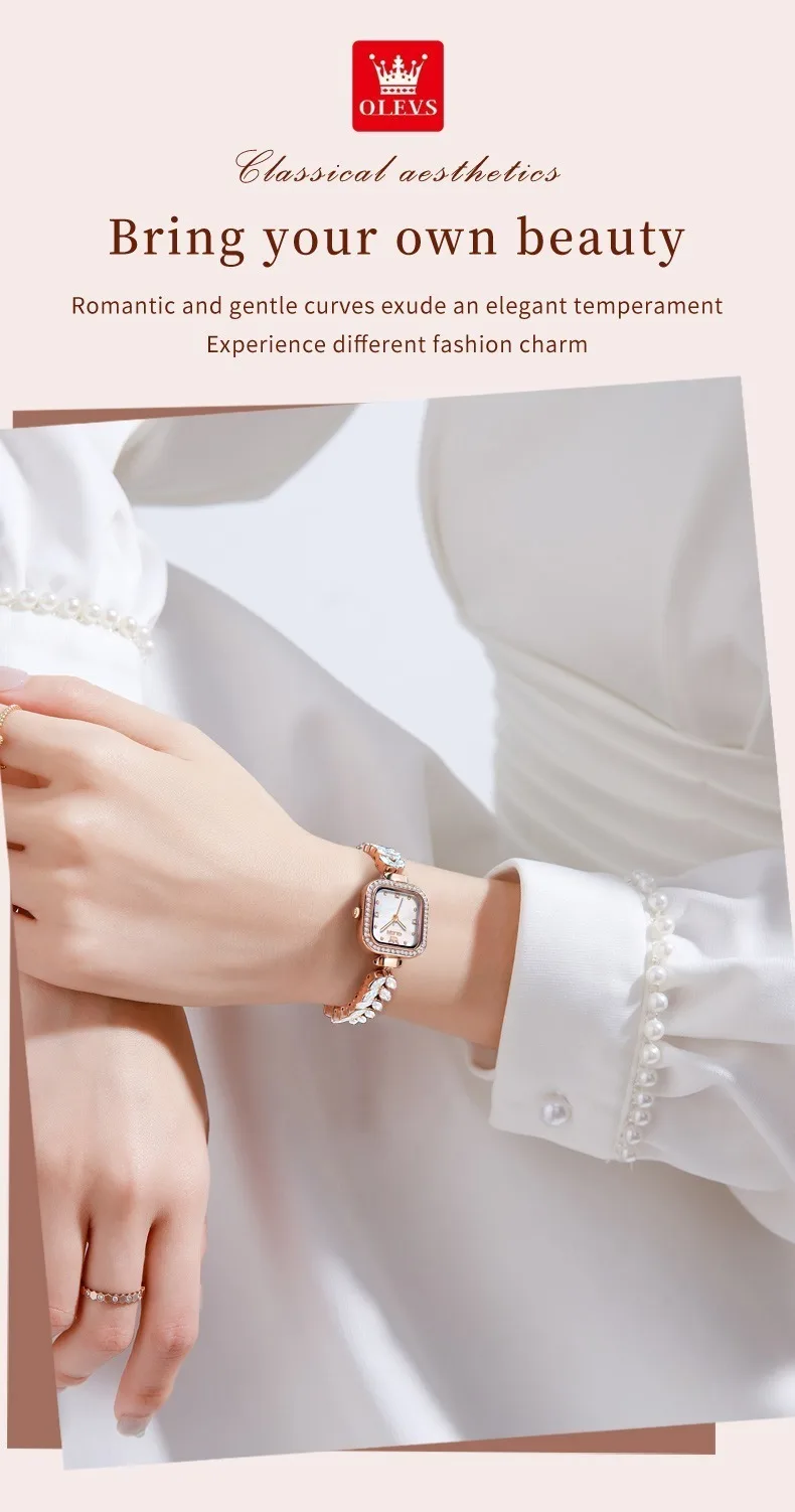 OLEVS 9987 New Luxury Elegant Women's Watch description image 8