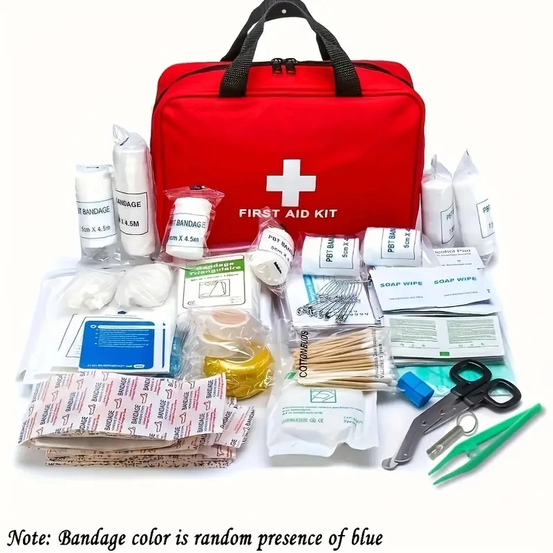 Portable Car First Aid Kit for Emergencies
